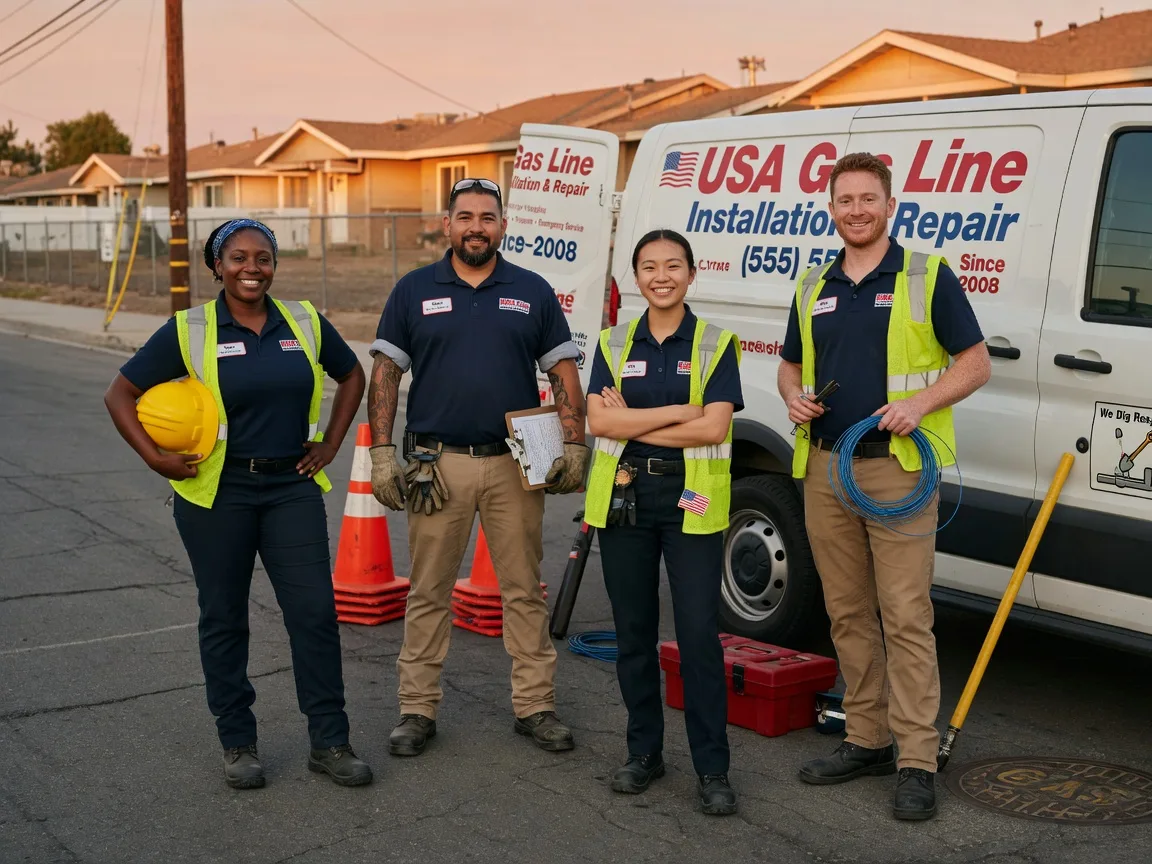 Gas Line Installation company in Cobb, CA